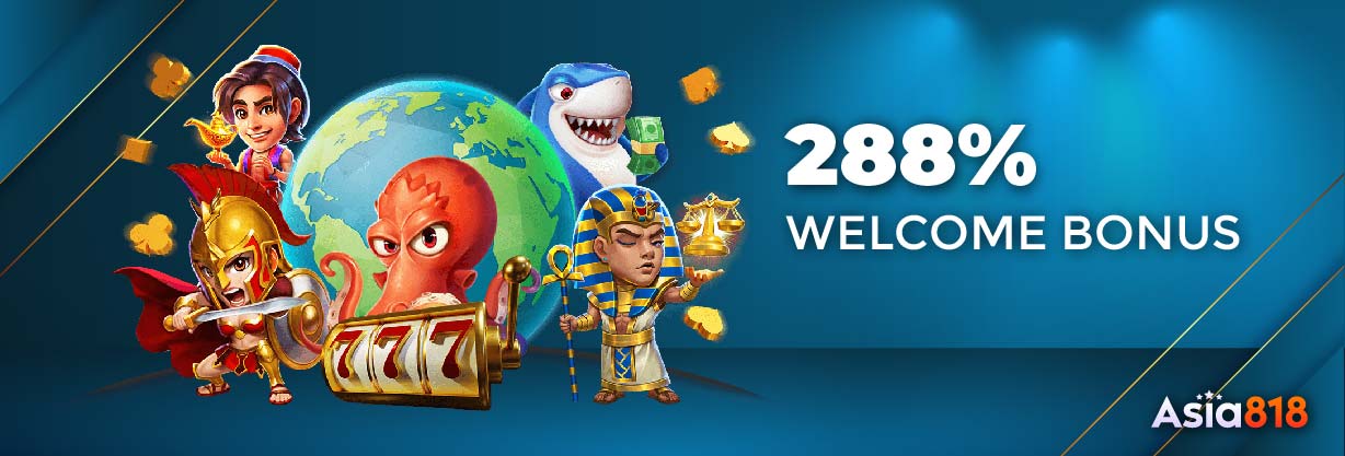 288% WELCOME BONUS 